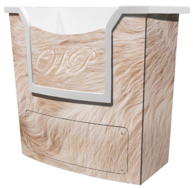 Taupe Fur Hydro Spa Wrap