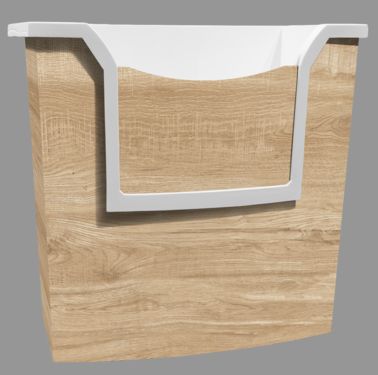 Wood Effect Hydro Spa Wrap